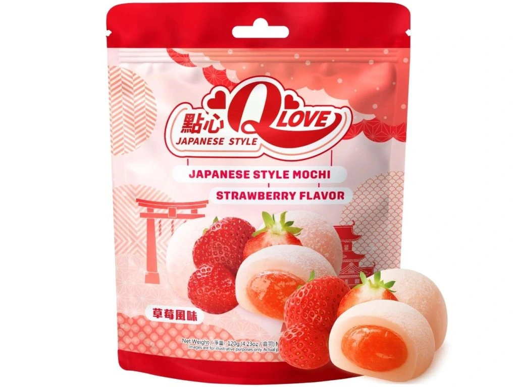 QLove Fraise Mochi Traditionnel 120g