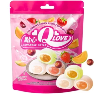 QLove Blossom Garden - Assortiment de mochis mélangés - 120 g