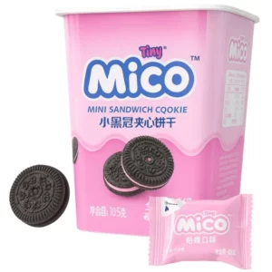Mini biscuits au yaourt et à la fraise Mico 88 g