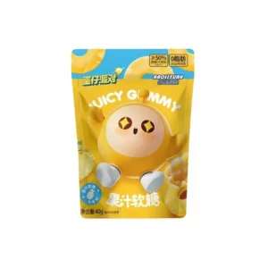 Gummies au jus d'ananas Haoliyuan Egg Party 40 g