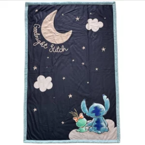 DISNEY - Plaid Sherpa - Stitch Good Night