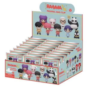 RANMA 1/2 - Series 1 - 3D Foam Bag Clip