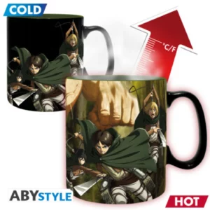 ATTACK ON TITAN - Mug Heat Change - 460 ml - TitanS3