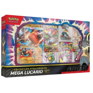 Pokémon - Coffret Collection avec Figurine Mega-Lucario-Ex