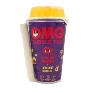 OMG BUBBLE TEA - Cherry and Lemon - 265ml