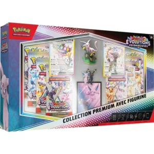 Pokémon - Coffret Premium - EV 08.5 : Evolution Prismatique - Figurine Noctali & Mentali