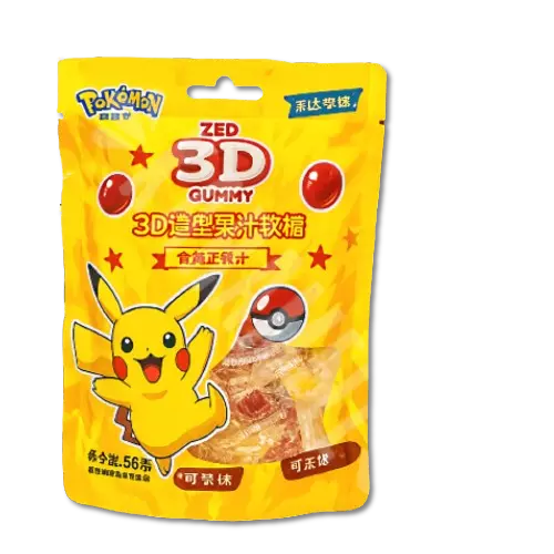 Pokemon gummy 3D
