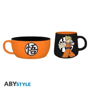 DRAGON BALL - Set Petit Déjeuner Mug + Bol - Goku