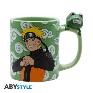 NARUTO SHIPPUDEN - Mug 3D anse - Naruto et Gama-chan
