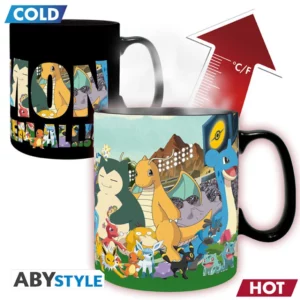 POKEMON - Mug Heat Change - 460 ml - "Attrapez-les tous"