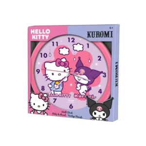 HELLO KITTY & KUROMI - Horloge Murale