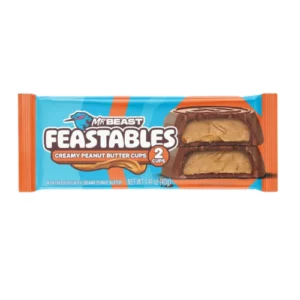 Mr Beast Feastables Cups Creamy Peanut Butter