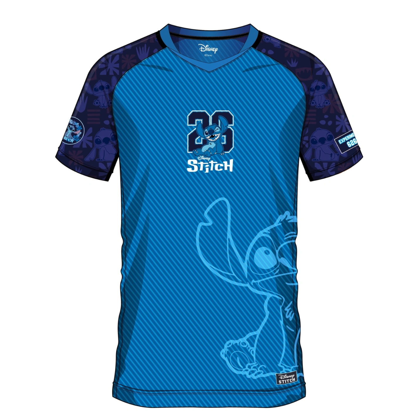 DISNEY - Stitch 26 - Maillot de Foot Homme (M)