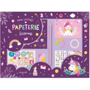 Coffret Papeterie Licorne