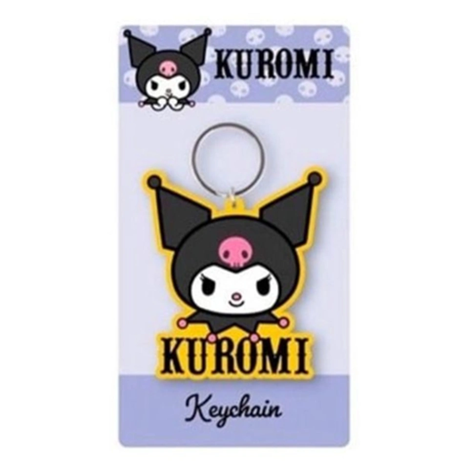 KUROMI - Jaune - Porte-clés en Caoutchou