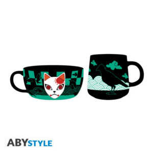 DEMON SLAYER - Set Petit Déjeuner Mug + Bol