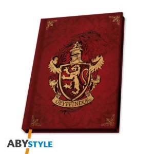HARRY POTTER - Cahier A5 Gryffondor