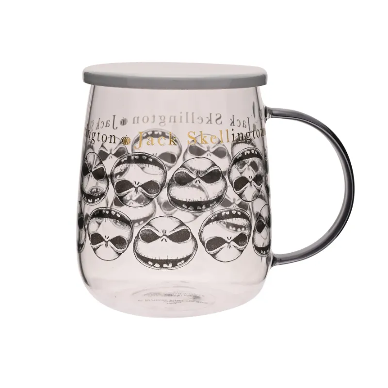L'ETRANGE NOEL de Mr JACK - Jack - Mug en Verre avec Couvercle 540ml