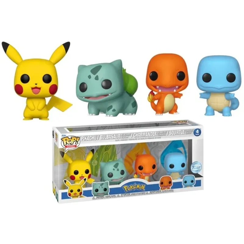 POKEMON - POP Games - Starters - Pack 4