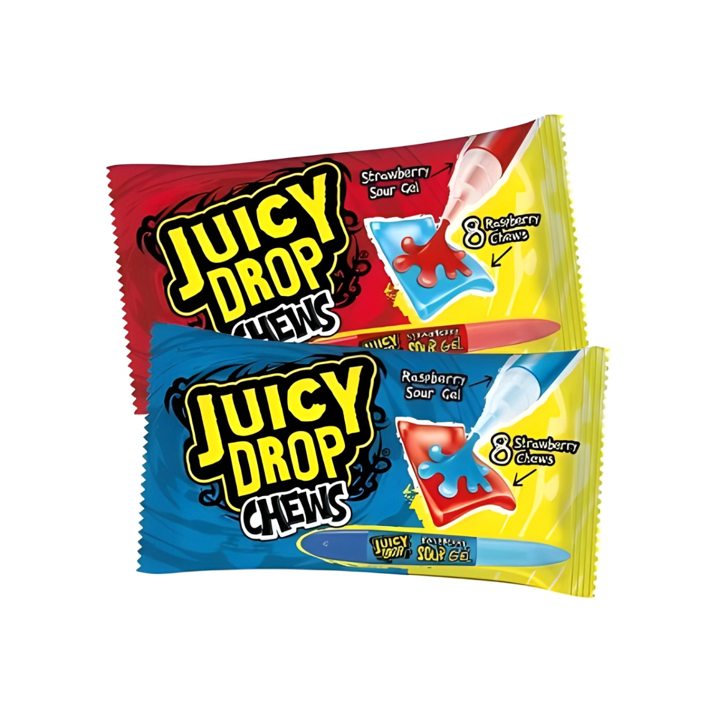 JUICY DROP Chews - Strawberry & Raspberry
