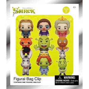 SHREK - Series 2 - 3D Foam Bag Clip