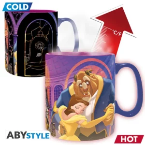 DISNEY - Mug Heat Change - 460 ml - La Belle et la Bête