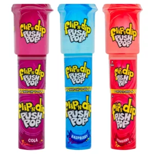 Bazooka - Push Pop - Flip-N-Dip