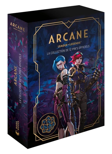 ARCANE - LA COLLECTION DE 12 PIN´S OFFICIELS