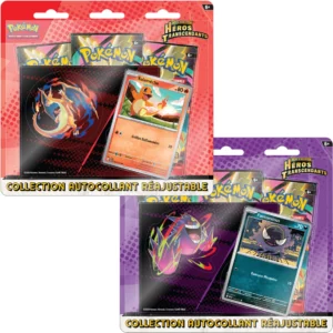 Pokémon - Tripack Collection Autocollant - Héros Transcendants