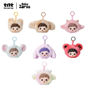 ZORAA - Fluffy Little World Series - Plush Keychain Blind Box