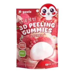 K-PEELZ - Litchi - 3D Peeling Gummies