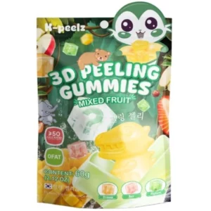 K-PEELZ - Mixed Fruits - 3D Peeling Gummies