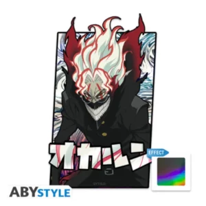 DAN DA DAN - Sticker Vinyl Individuel - Okarun Transformé