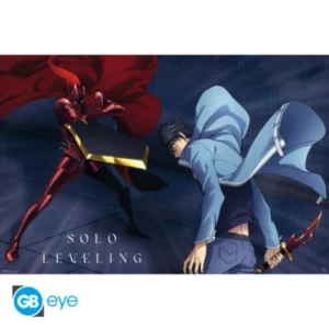 SOLO LEVELING - Poster Maxi 91,5x61 - Jinwoo vs Igris