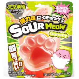 SOUR MEOW - Bonbons gélifiés acidulés à la goyave