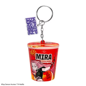 Porte-clés squishy - Nouilles Mira Reine des épices - KPop Demon Hunters