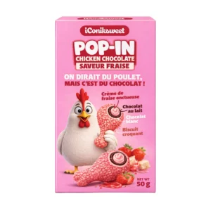 Iconiksweet - Pop-In Chicken - Fraise