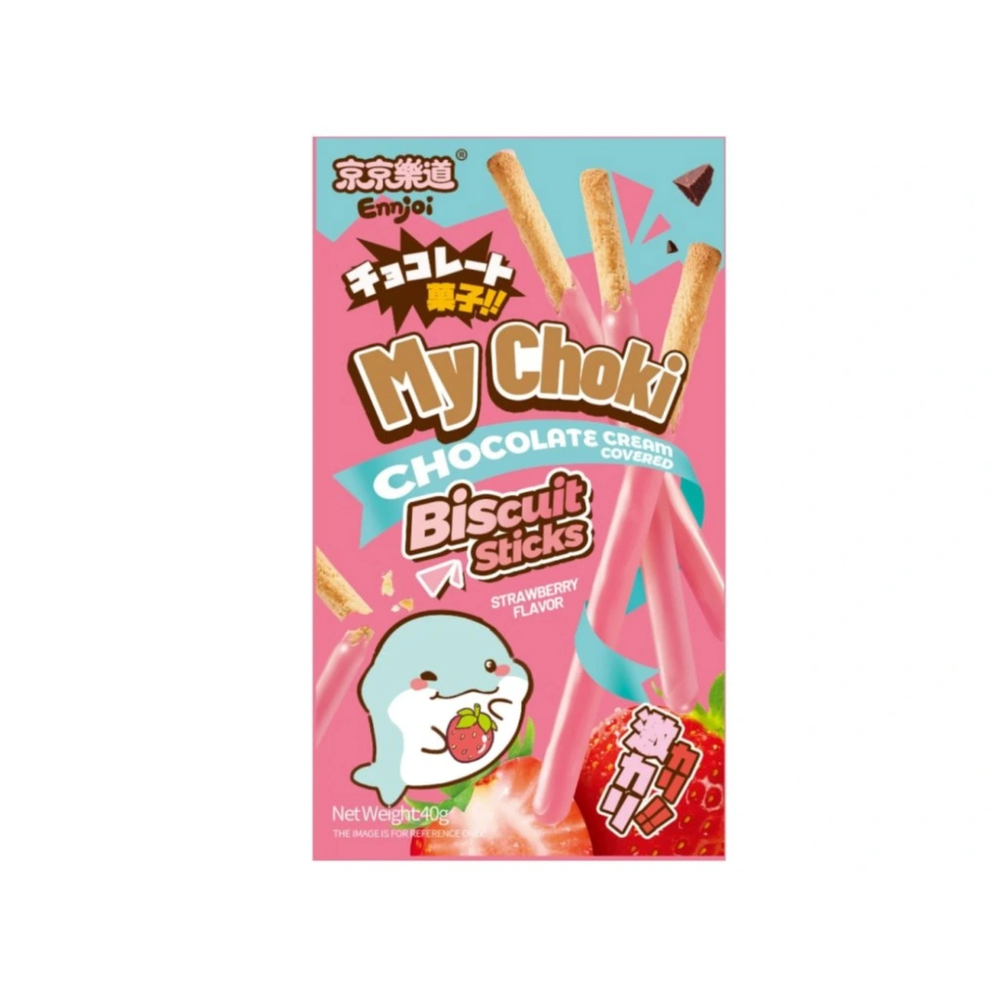 MY CHOKI - Biscuit Sticks - Chocolat Fraise