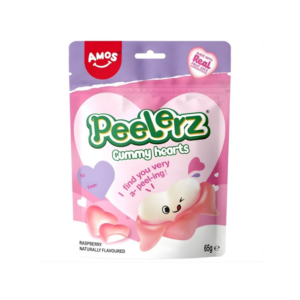 AMOS - Peelerz - Gummy en forme de cœur 65G