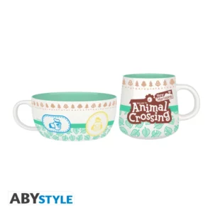 ANIMAL CROSSING - Set Petit Déjeuner Mug + Bol