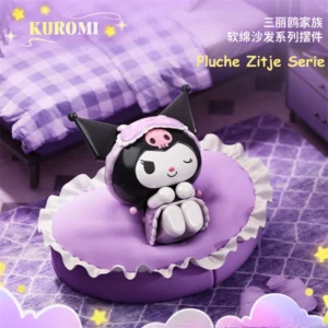 HELLO KITTY & Friends - Figurine - Bed - Kuromi