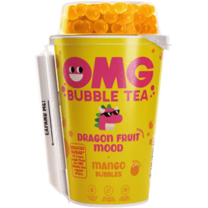 Omg - Bubble Tea - Dragon Fruit Mood - Mango Bubbles
