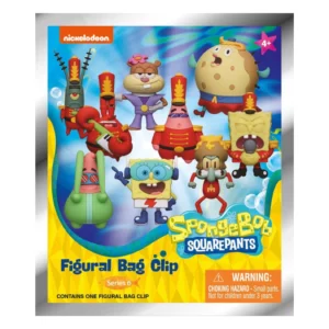 Figurine Bob l'éponge - porte-clés sac à dos 3D Series 6