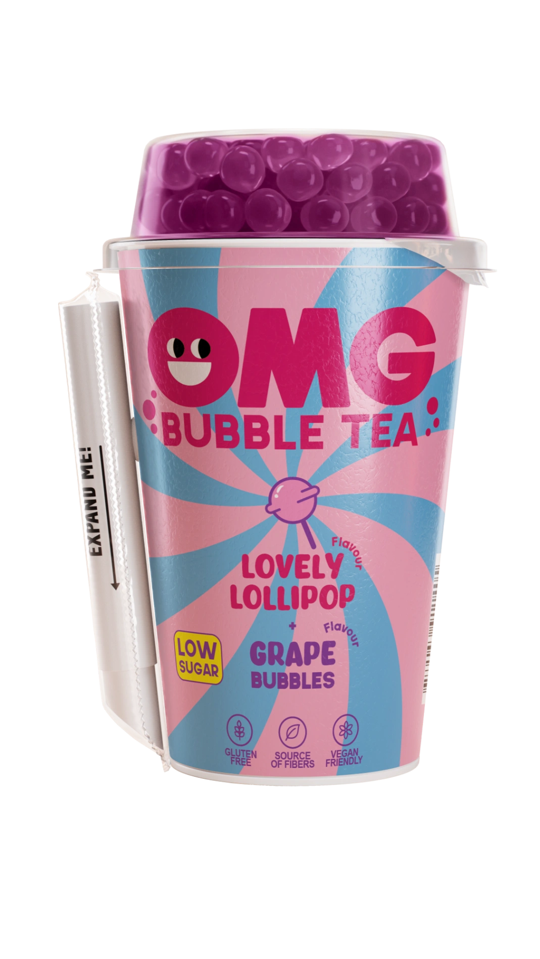 OMG BUBBLE TEA - Lovely Lollipop and Grape