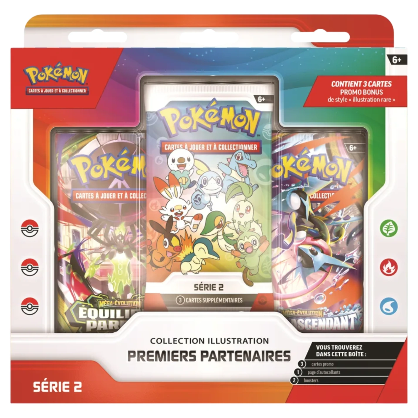 Pokémon - Coffret Collection Illustration Premiers Partenaires – Série 2