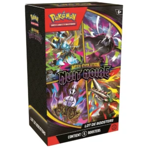 Pokémon - Bundle / Lot de 6 Boosters - Nuit Noire