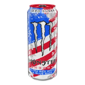 Monster Energy - Ultra Red, White and Blue Razz