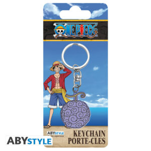 ONE PIECE - Porte-clés - Fruit du Démon Gum-Gum