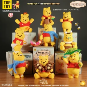 WINNIE L'OURSON - Blind Box - Happy Time Floqué