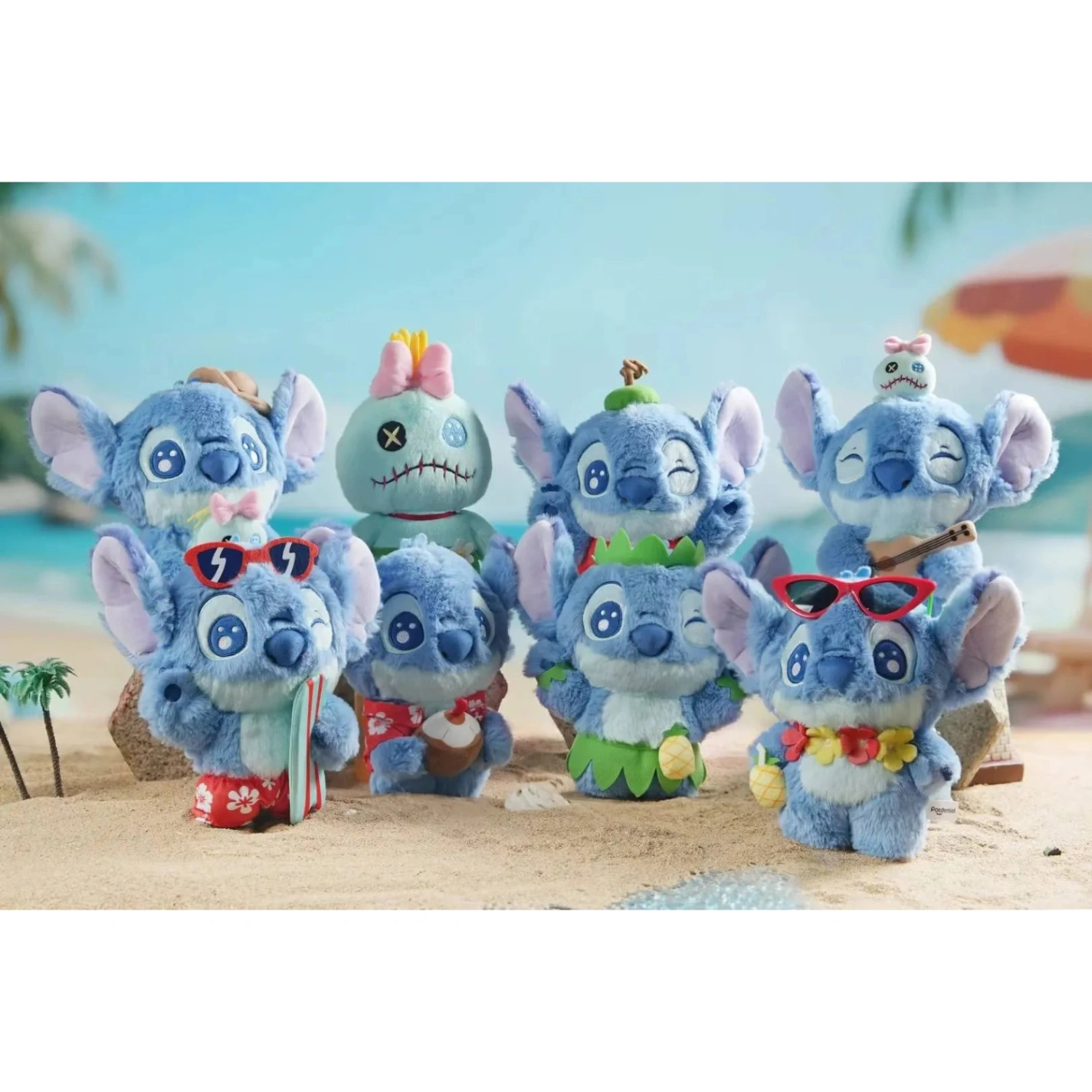 STITCH - Blind Box - Potdemiel Plage Plush
